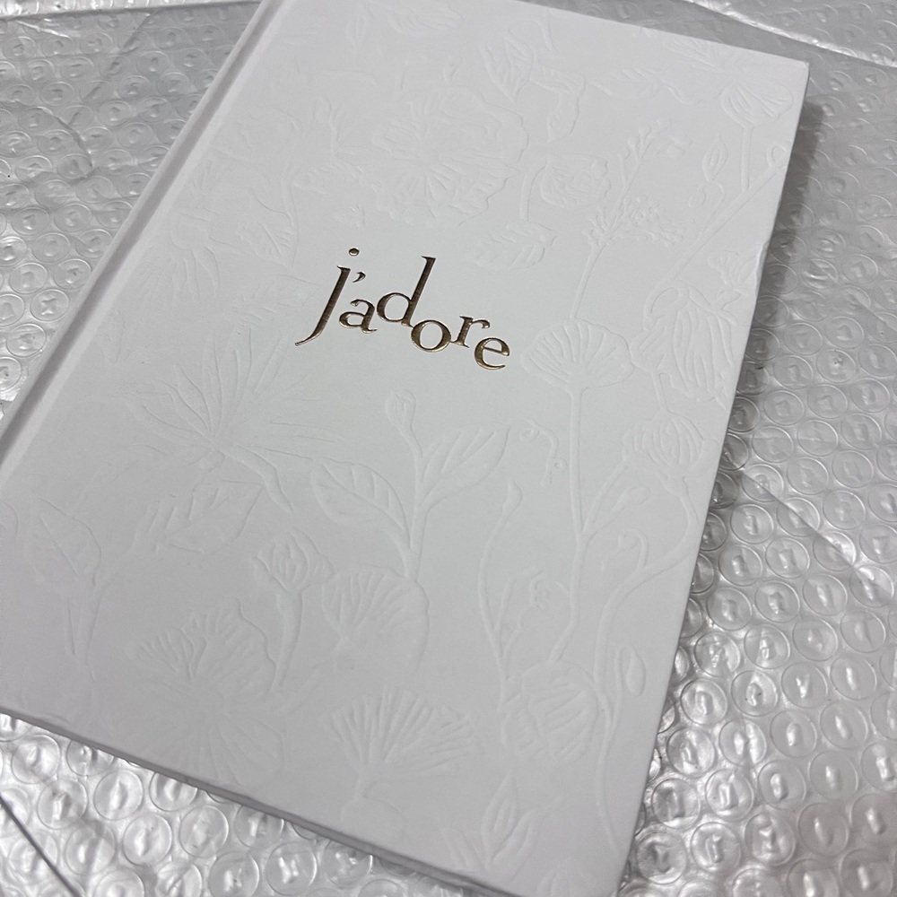 New! Dior J'adore Notebook